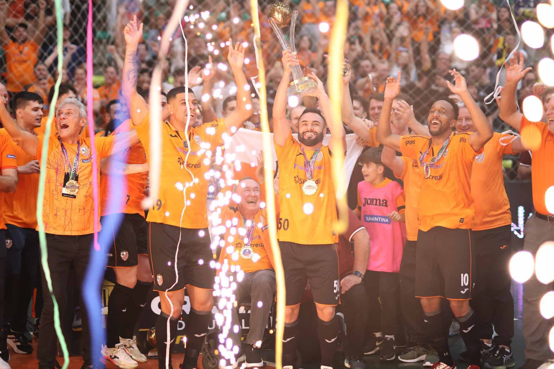 ACBF Carlos Barbosa conquista pela primeira vez Super Copa Gramado de Futsal