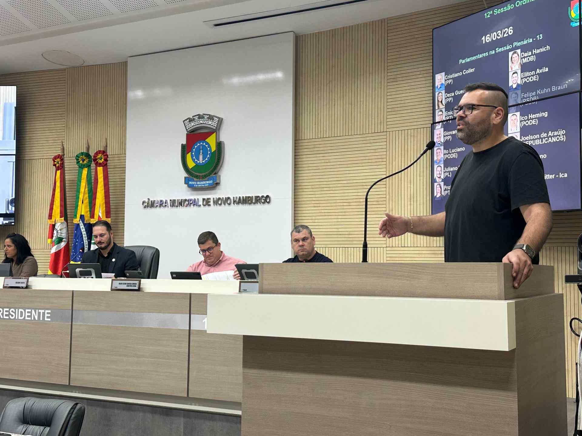 Naasom Luciano se despede da articula&ccedil;&atilde;o pol&iacute;tica na C&acirc;mara do Vereadores e refor&ccedil;a import&acirc;ncia de Lomba Grande