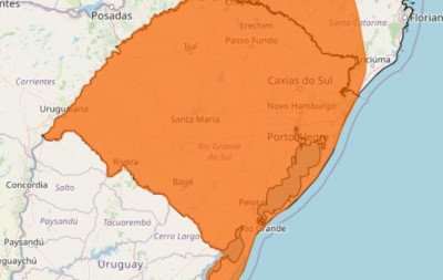 Inmet alerta para risco de tempestades no Rio Grande do Sul; confira a previsão