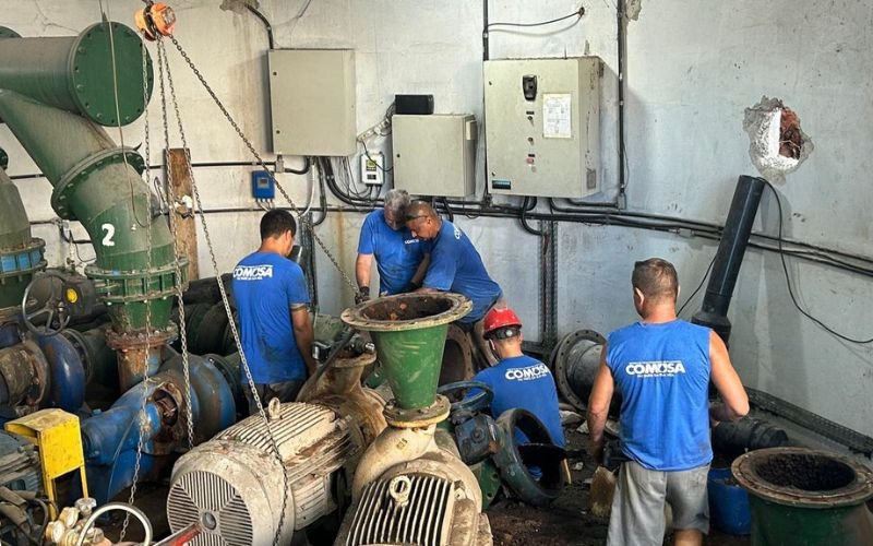 Obras da Comusa podem deixar 11 bairros sem água | abc+