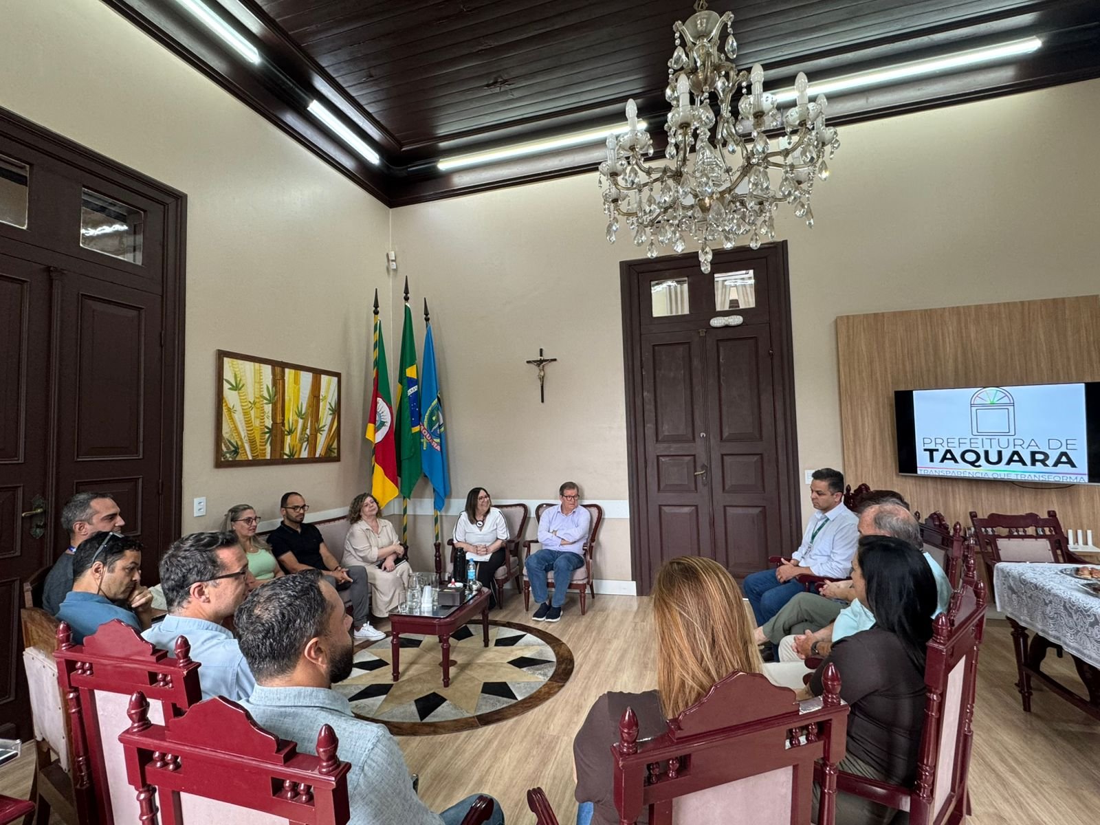 Taquara realiza repasse para o Hospital Bom Jesus