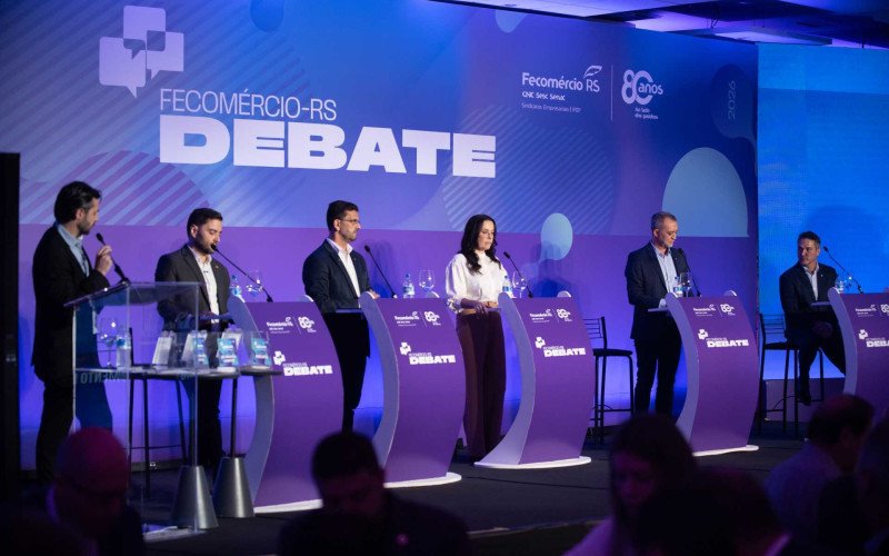 Debate entre pré-candidatos ao Piratini promovido pela Fecomércio | abc+