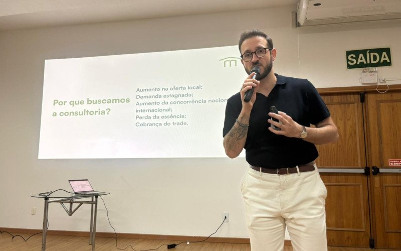 Secretário de Turismo de Gramado apresenta diagnóstico do Gramado do Amanhã