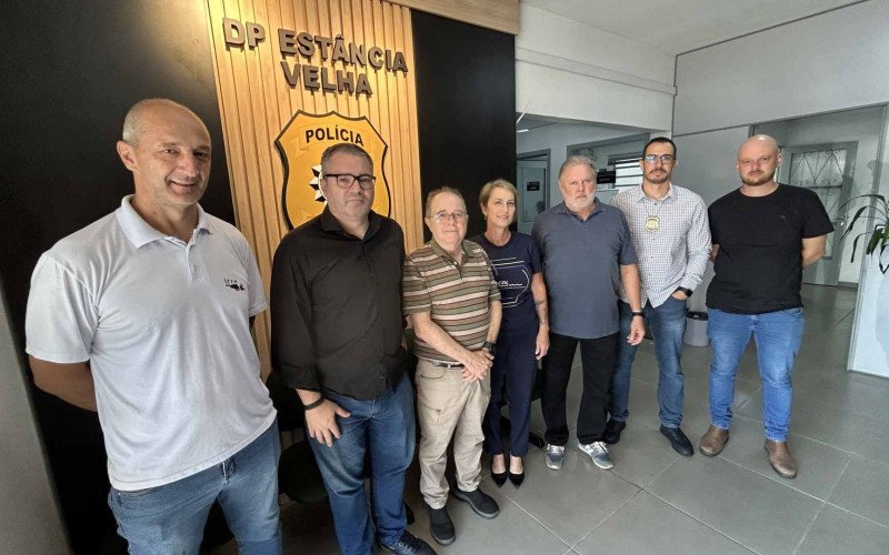 Confraternização marca entrega da reforma da Delegacia de Polícia de Estância Velha | abc+