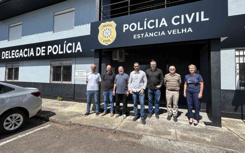 Confraternização marca entrega da reforma da Delegacia de Polícia de Estância Velha | abc+