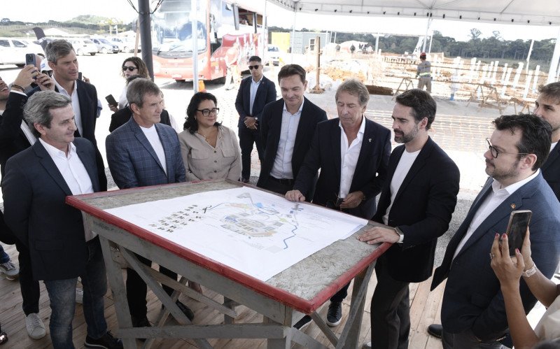 Lançamento da pedra fundamental do Sirena Gramado