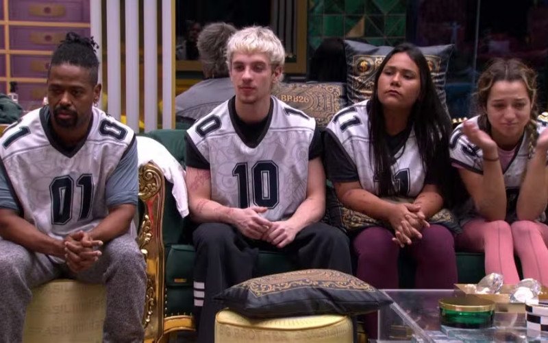 Leandro Boneco, Juliano Floss, Chaiany e Samira estão no Triângulo de Risco no BBB 26 | abc+