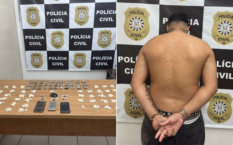 VÍDEO: Homem com tornozeleira eletrônica volta a ser preso um mês depois pelo mesmo crime