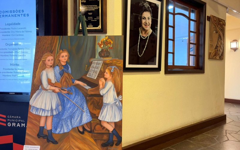 Câmara de Gramado recebe exposição sobre o Gramado in Concert