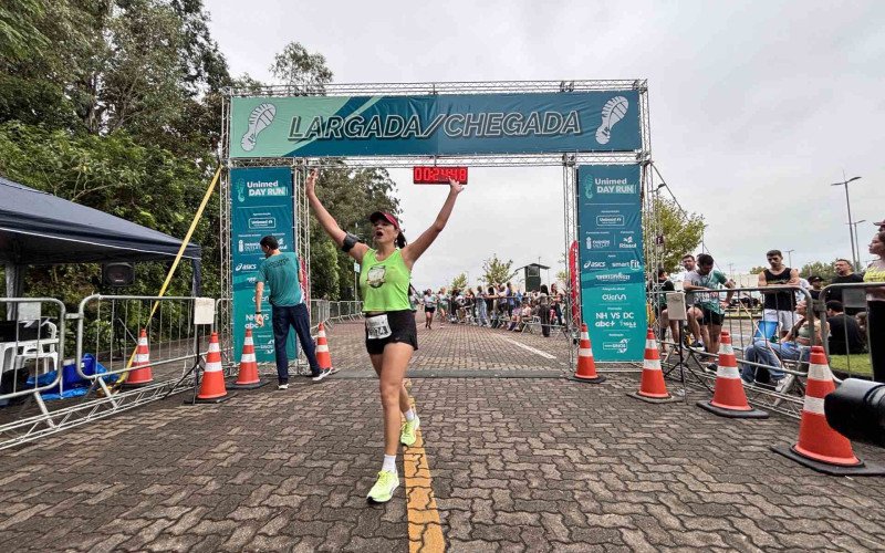 Largada dos atletas na Unimed Day Run