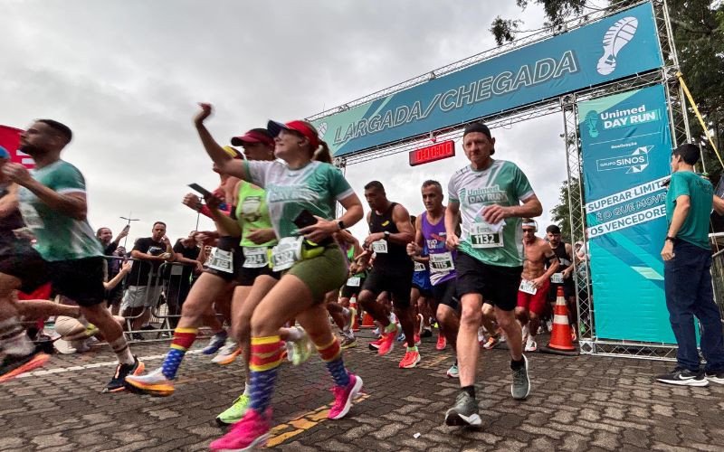 Largada da Unimed Day Run