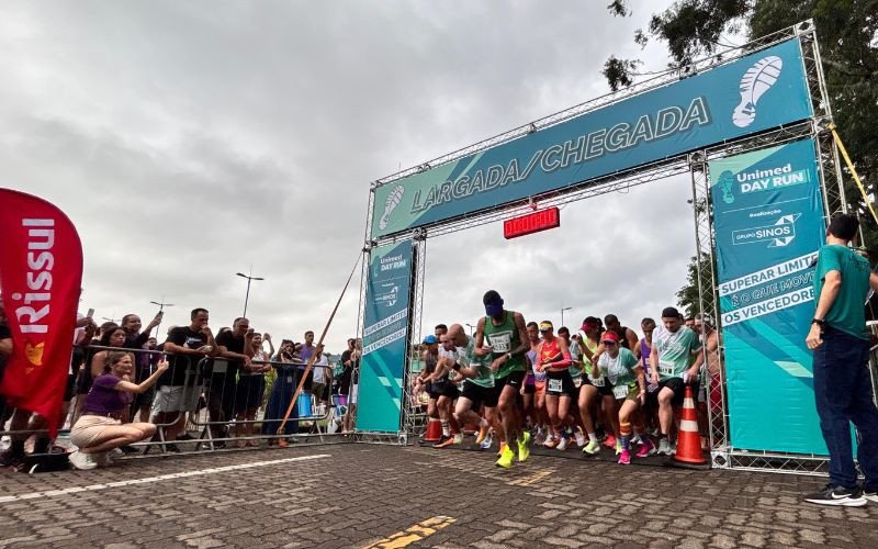 Largada da Unimed Day Run