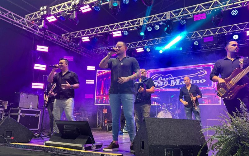 Show da Banda San Marino agitou o público presente | abc+