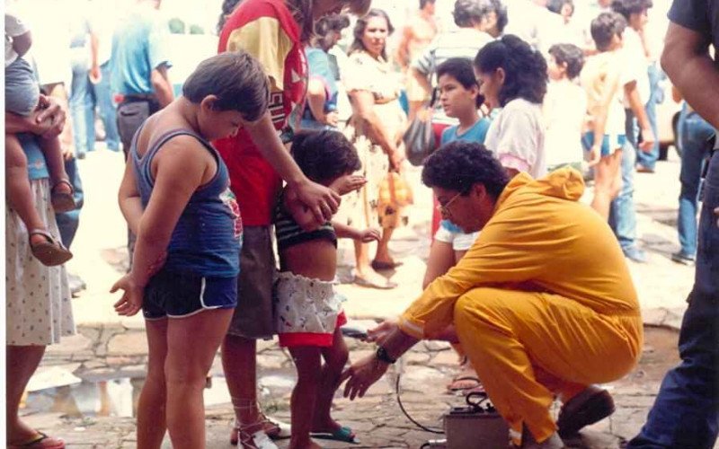 Maior acidente radiológico do mundo fora de uma usina nuclear aconteceu em Goiânia, Goiás, em 1987, com Césio-137