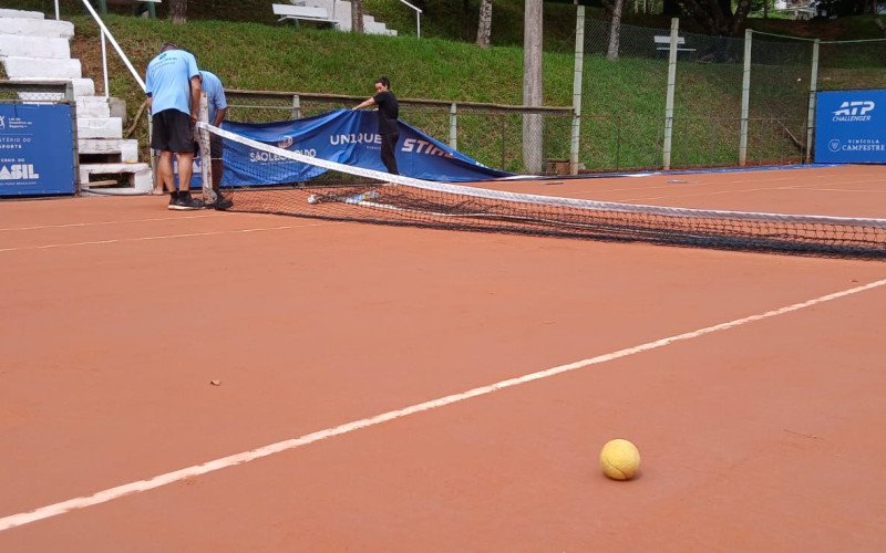 Tênis Clube nos ajustes finais para sediar o São Léo Open