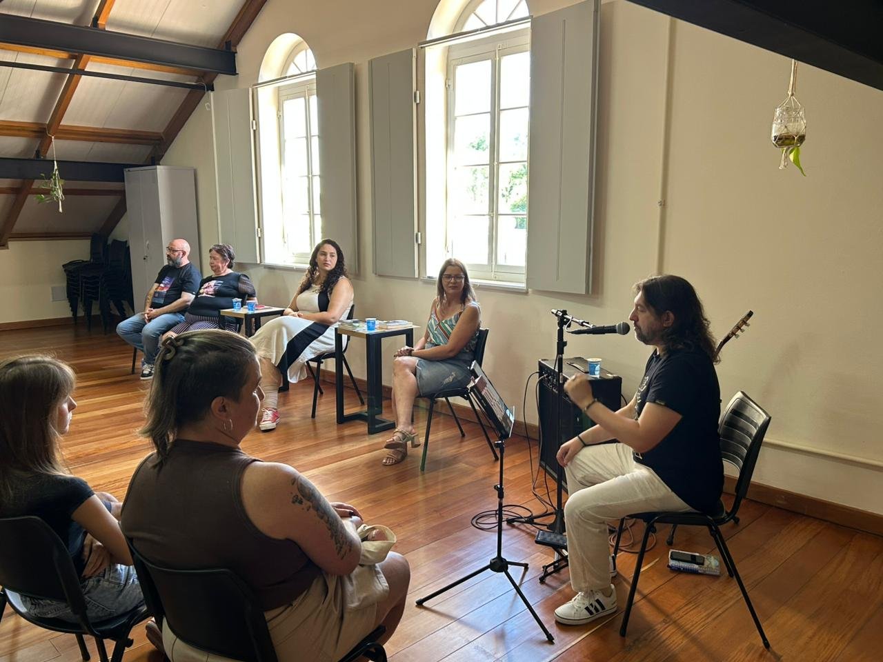 Sarau marca nova fase de eventos no Espaço Cultural Casa Vidal
