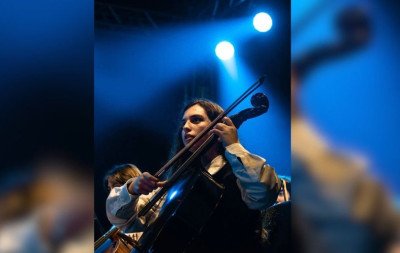 Talento de 15 anos leva Três Coroas à maior orquestra do Estado