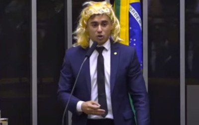 Anulada a condenação de Nikolas Ferreira por transfobia em discurso com peruca na Câmara