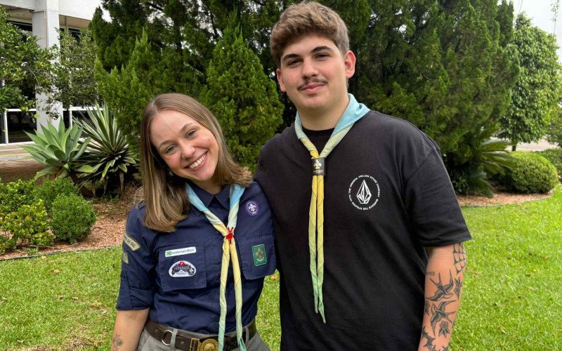 Eduarda e Kau&atilde; falam sobre Identidade Escoteira, que &eacute; tema do Congresso Regional Escoteiro 2026