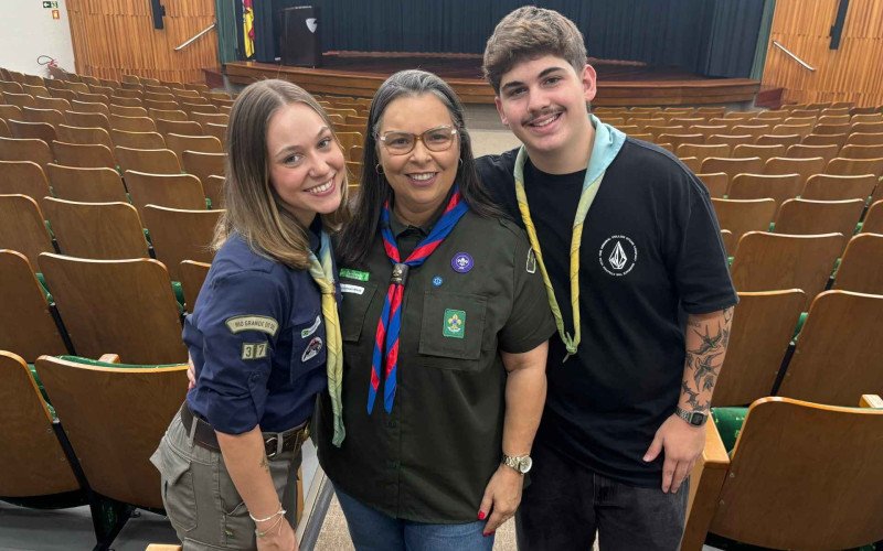 Eduarda, Dirlene e Kauã estarão no congresso regional