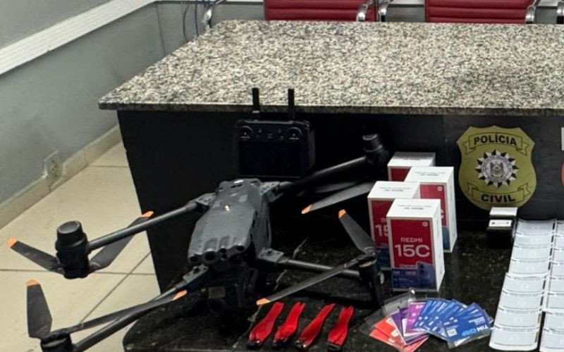 Drones de alta tecnologia era utilizados pelo grupo | abc+