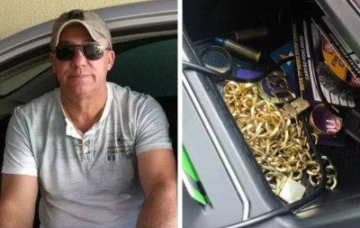 Neto viaja mais de 600 km, mata o avô e rouba joias de ouro do idoso