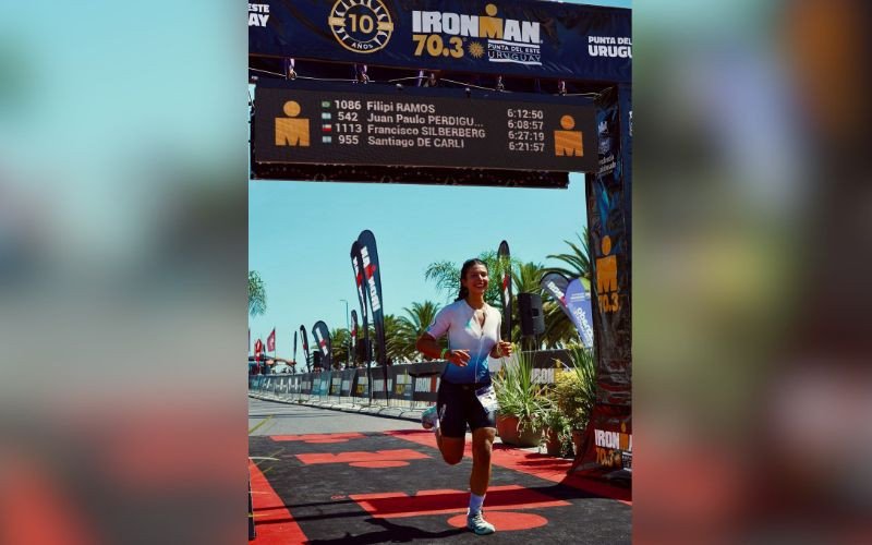 Duda participou do Ironman70.3 em Punta del Este | abc+