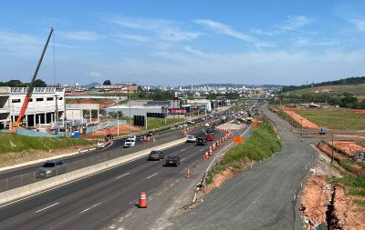 BR-116: Rodovia tem mais um trecho com desvio para obras em Novo Hamburgo