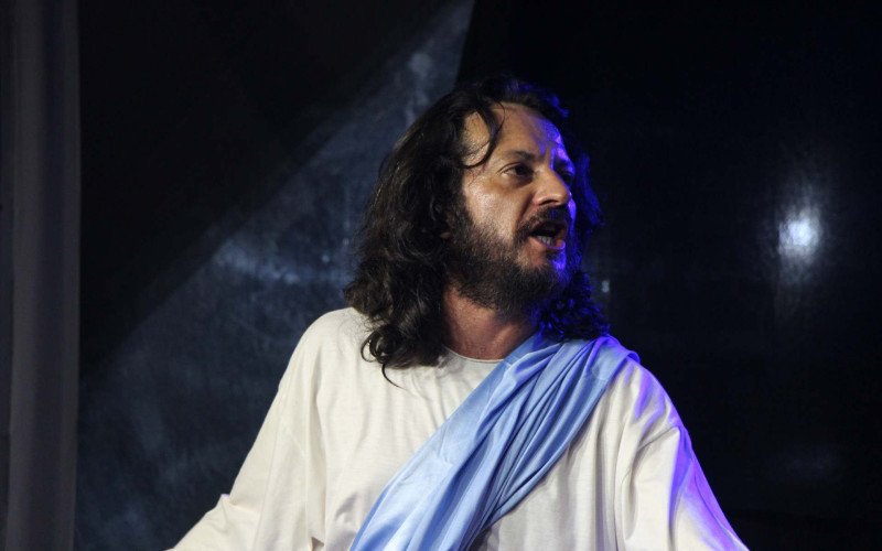 Jesus Cristo interpretado por Kim Souza