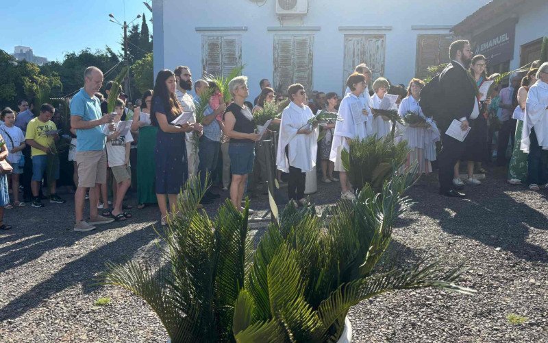 Procissão de Domingo de Ramos na Catedral são Luiz Gonzaga | abc+