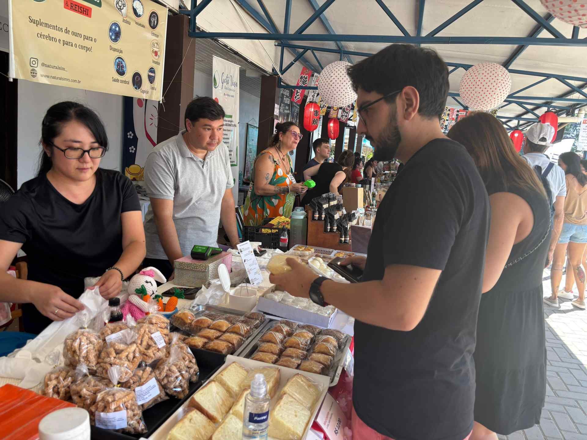 Grupo Waidako foi um dos destaques da feira na Colônia Japonesa