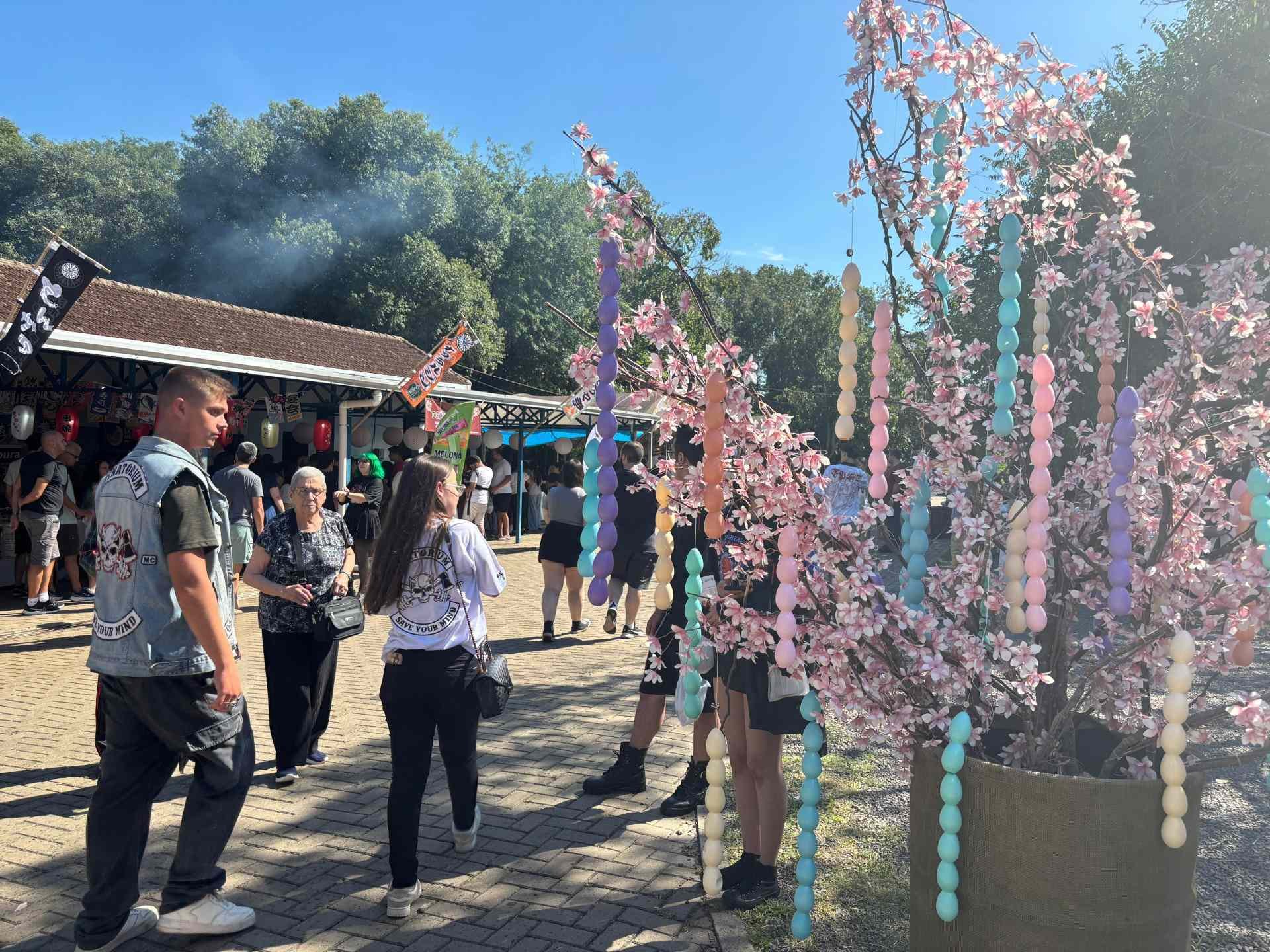 Grupo Waidako foi um dos destaques da feira na Colônia Japonesa
