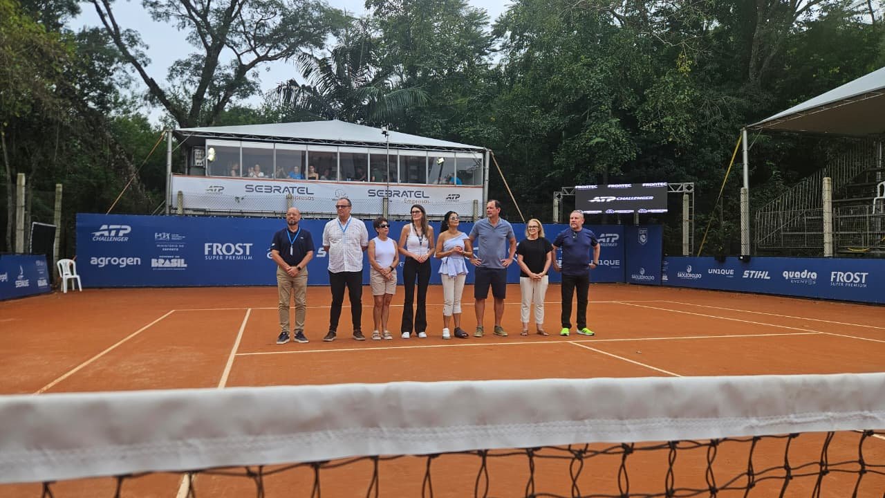 Autoridades participaram da cerimônia de abertura da competição