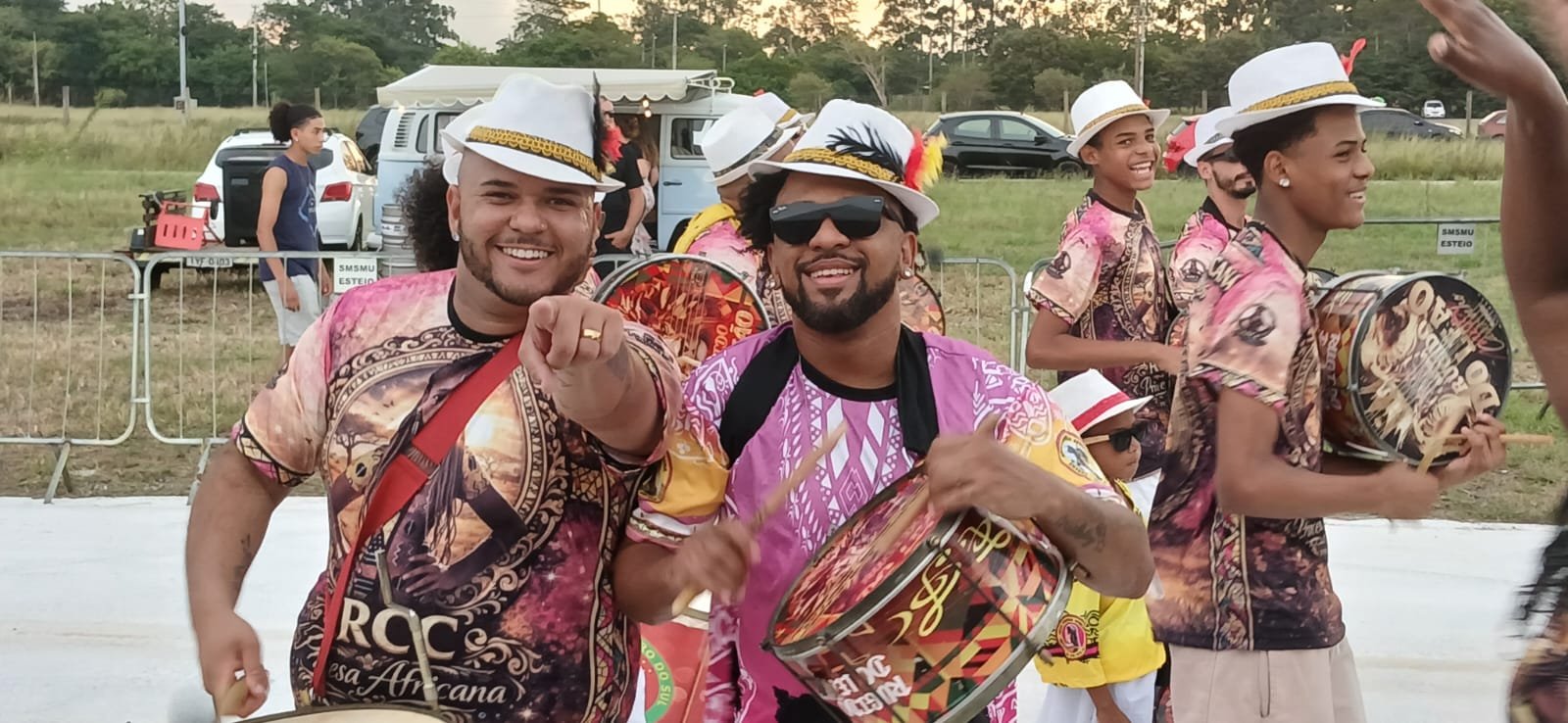 O bloco Princesas Africanas abriram o desfila de carnaval 2026 de Esteio