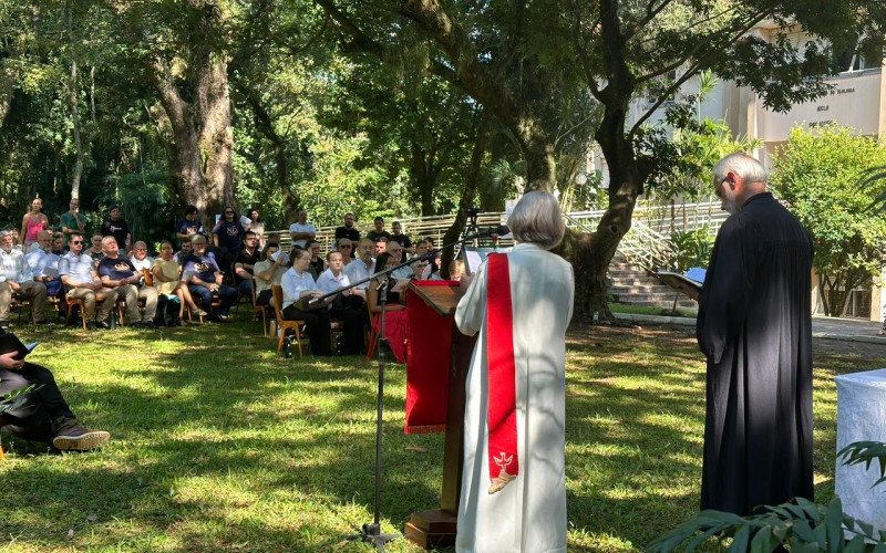 Culto de Ação de Graças ocorreu no mês passado na instituição