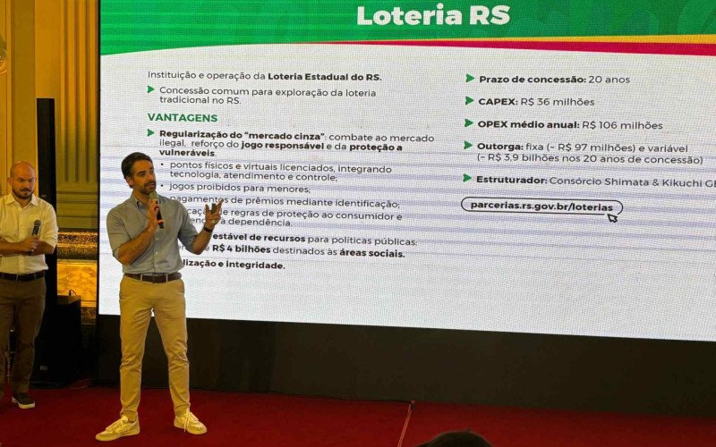 Governador Eduardo Leite detalha proposta da Loteria RS | abc+