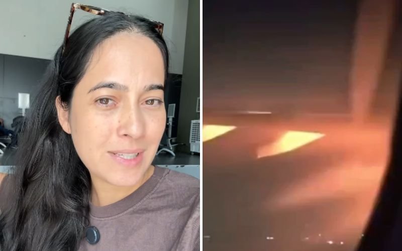 “Choravam de soluçar”, relata passageira de avião que teve explosão de turbina