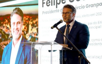 Felipe Costella é empossado como presidente do Consórcio Granpal