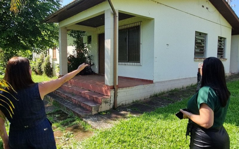 Prefeita Ester e secretária Viviane visitaram o espaço durante a segunda quinzena de março | abc+