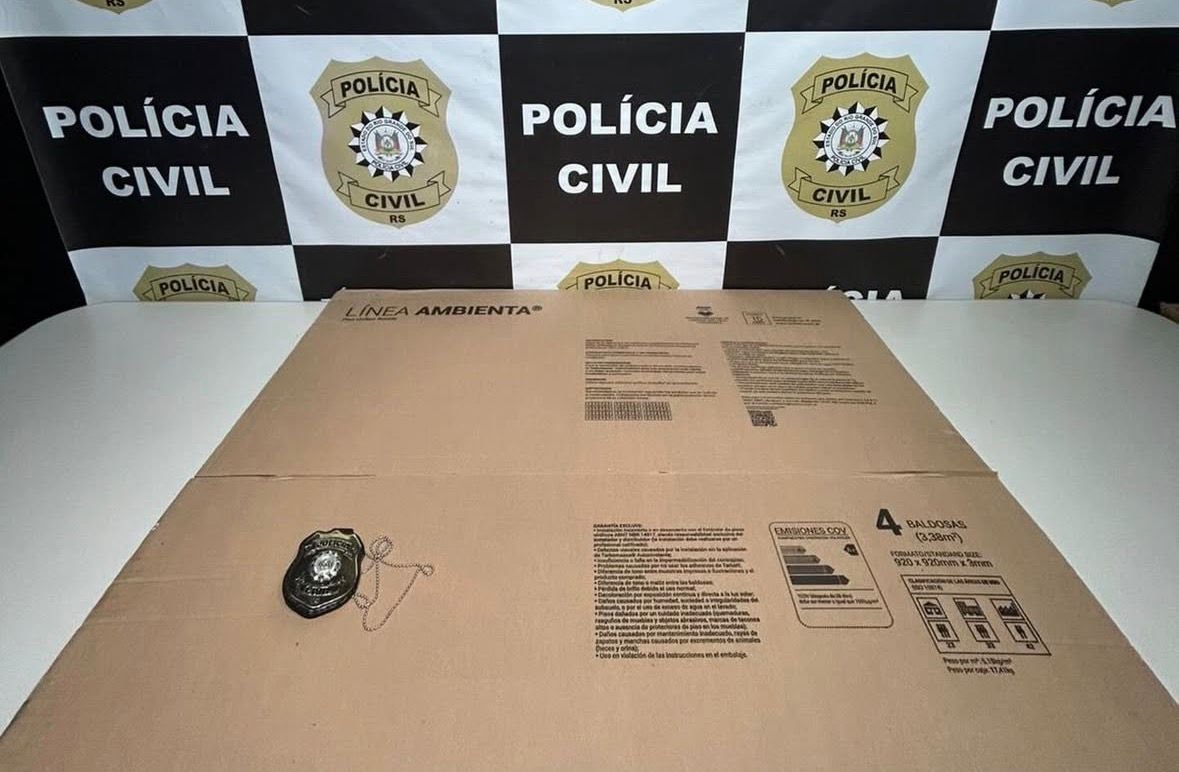Material de construção furtado de parque turístico é recuperado