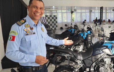 Guarda Municipal completa 34 anos com novas motocicletas e projetos na segurança pública
