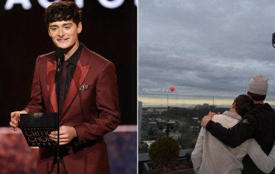 Noah Schnapp, o Will de Stranger Things, posta foto enigmática: "Um mês de nós"