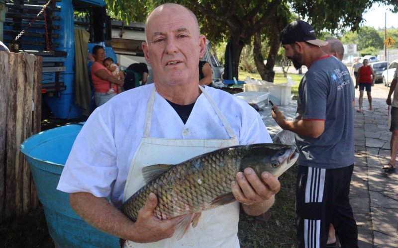 Dirceu trabalha com o cultivo de peixes, mas tamb&eacute;m possui outras produ&ccedil;&otilde;es