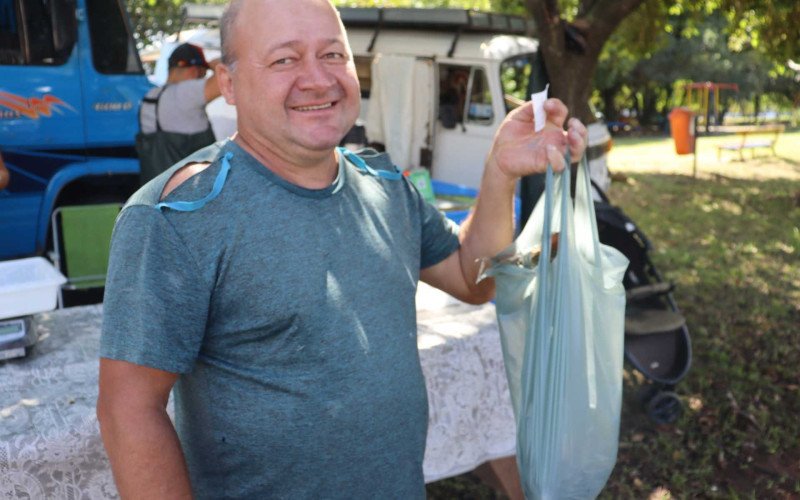 Auri Meier prefere as op&ccedil;&otilde;es das feiras do peixe devido &agrave; qualidade do produto