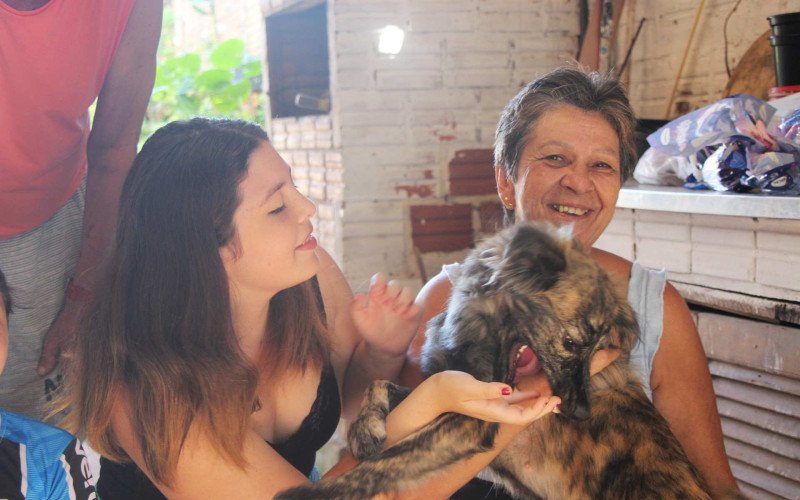 Família Cezimbra ficou completa com a volta de Pulgueria