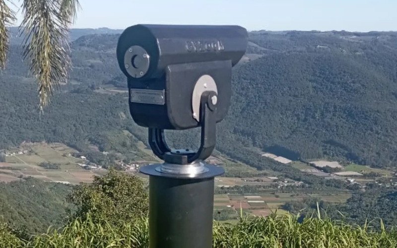 Luneta panorâmica é instalada no Ninho das Águias e reforça turismo de contemplação em Nova Petrópolis