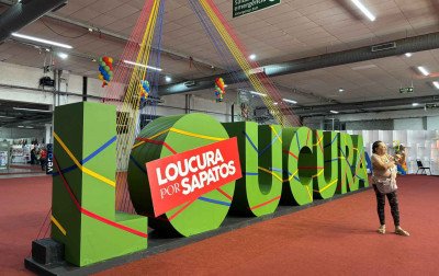 Loucura por Sapatos atrai visitantes de fora do Brasil com variedade de produtos