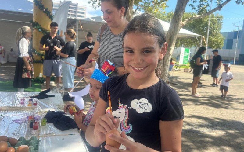 Manuela Tonet mora em Caxias do Sul e aproveitou as atividades de seu munic&iacute;pio e de Campo Bom