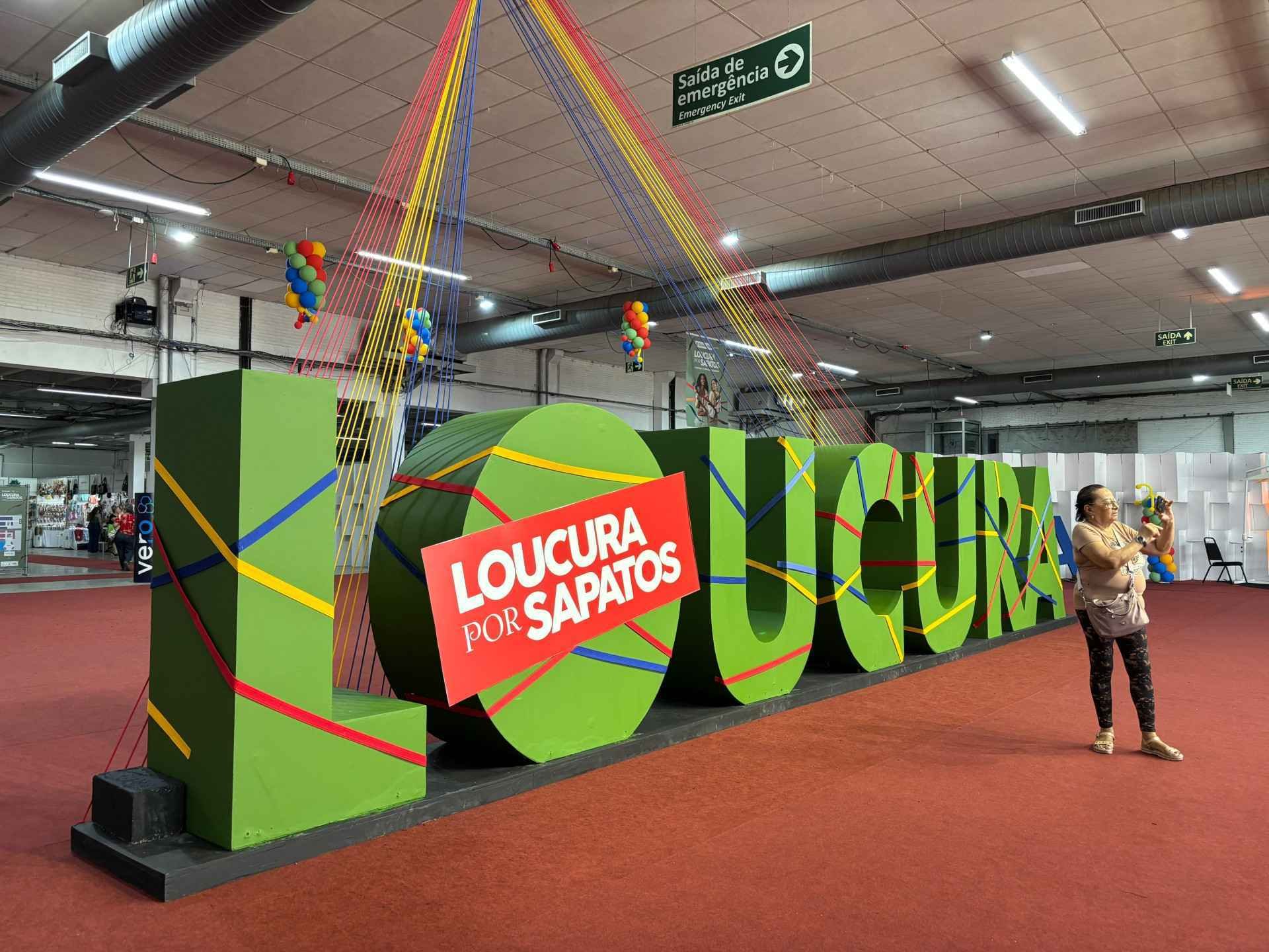 Loucura por Sapatos atrai visitantes de fora do Brasil com variedade de produtos