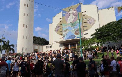 Cerca de 60 mil visitantes passaram pelo Santuário Sagrado Coração de Jesus na Sexta-feira Santa